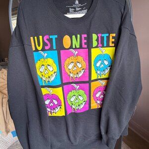 Disney Snow White Poison Apple “Just One Bite” Graphic Sweatshirt XXL